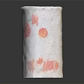 Decorative Toilet Paper Roll With Colorful Floral Patterns For Household Use