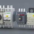 Industrial Equipment Circuit Breakers Switches By Schneider ABB With Knobs Buttons Current Ratings