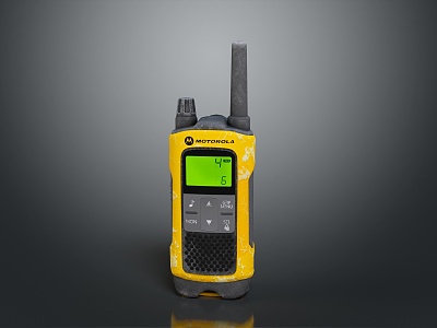 Walkie-talkie military walkie-talkie military radio military wireless telephone wireless telephone military communication equipment 3d model