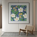 modern decorative painting 3d model