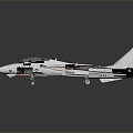 Modern Fighter Fighter Next Generation Aircraft 3d model