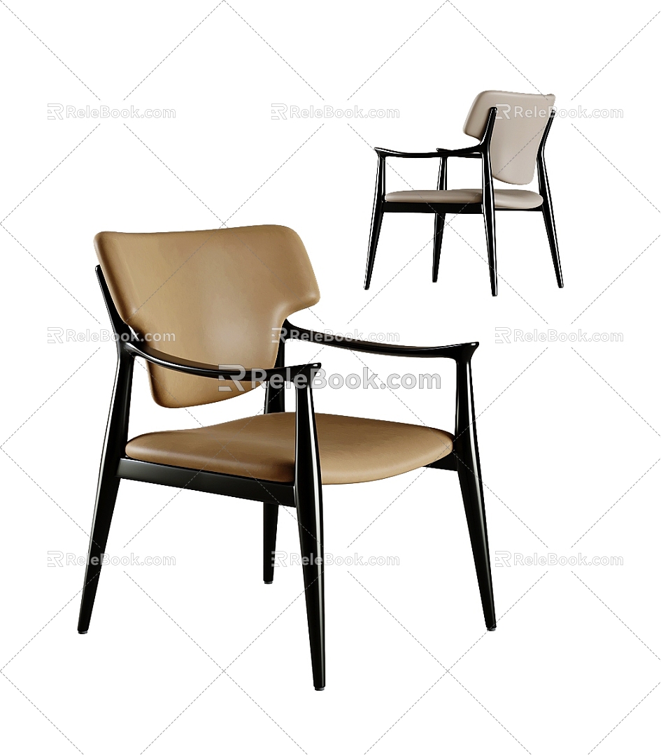 Modern Dining Chair 3d model