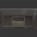 Gray Durable Household Storage Box With Lockable Design Matte Surface And Metal Buckles