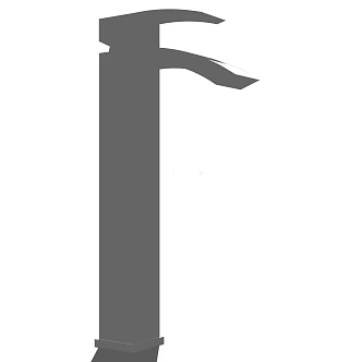 Modern faucet 3d model