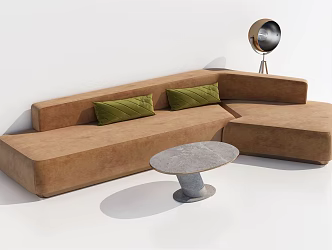 Modern Multiplayer Sofa 3d model