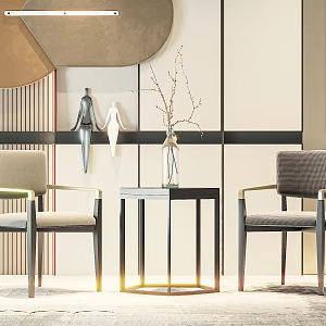 Chair Leisure Chair Sofa Chair 3d model