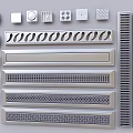 Metal Ornamental Panels And Grilles With Various Patterns Shapes And Designs