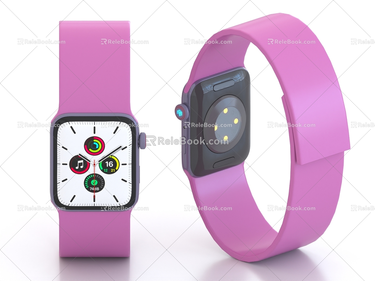 Apple Watch Apple Bracelet Smart Watch Sports Bracelet 3d model