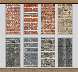 Brick wall 3d model