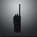 Tactical Weapon Radio With Black Body Antenna TRI BAND And Control Buttons