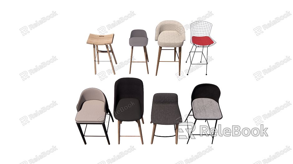 Modern Bar Chair model