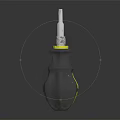 Professional Hardware Screwdriver With Black Yellow Ergonomic Anti Slip Handle For DIY Projects