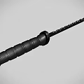 Military Tactical Knife With Serrated Blade And Black Non Slip Handle