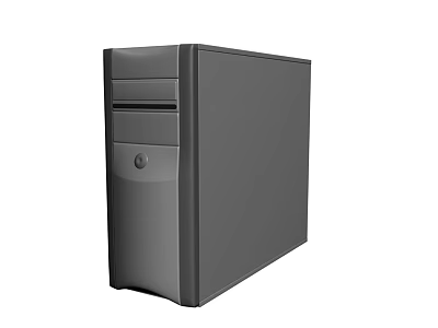 Computer host 3d model