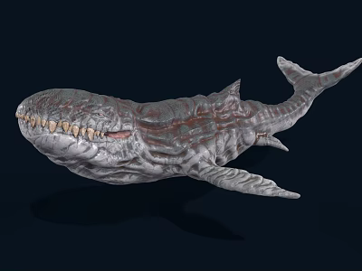 Kunpeng Mountain and Sea Sutra Ocean Behemoth Deep Sea Monster Whale Mythical Animal Fantasy Animal 3d model