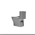 Sleek White Modern Ceramic Toilet Design For Bathroom Interior Home With Smooth Finish