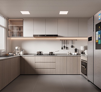 Modern Kitchen 3d model