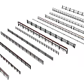 Various Fence Designs With Different Railings And Styles For Outdoor Areas