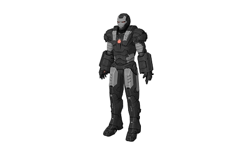 Modern Iron Man Marvel Iron Man 3d model