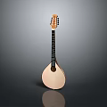 Traditional Wooden Chinese Lute Handmade Musical Instrument for Home Decor Use
