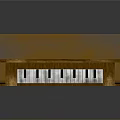 Wooden Decorative Keyboard Style Household Item With Classic Design And Small Ornaments