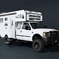 RV Pickup RV Type B RV 3d model