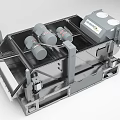 Heavy Duty Industrial Equipment Featuring Dual Motors And Metal Frame Structure