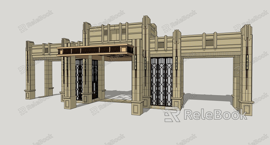 European-style gate model