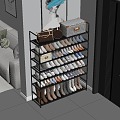 Shoe rack 32014 3d model