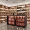 Luxury Wine Cellar Design With Shelves Lighting And Bottles Storage