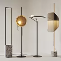 Floor Lamp Metal Floor Lamp 3d model