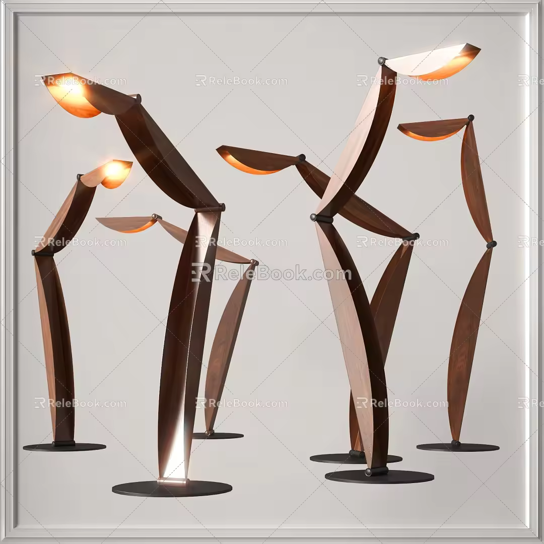 Floor lamp 3d model