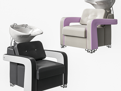 modern shampoo chair leather shampoo chair model