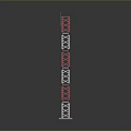 Tall Red And White Industrial Tower Equipment For Communication Use