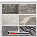modern square carpet 3d model
