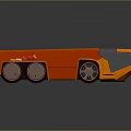 Red Fire Truck With Modern Design FIRE Lettering Four Wheels Sleek Exterior