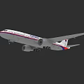 Philippine Airlines Passenger Airplane In Flight With White Blue Red Livery And Extended Landing Gear