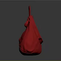 Trendy Red Handbag For Daily Use With Comfortable Handle And Stylish Design