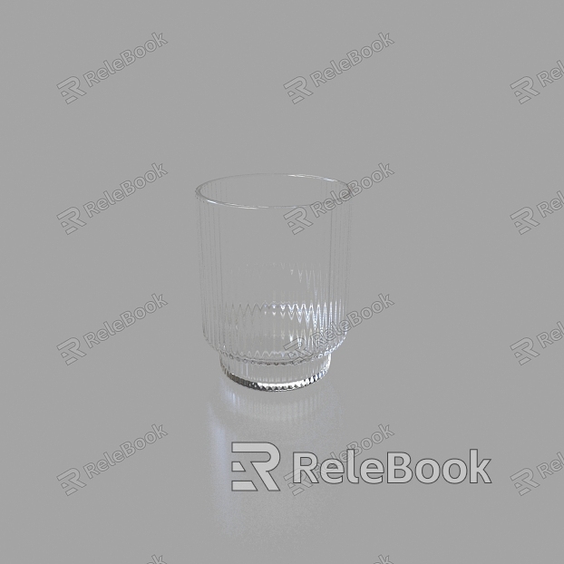 Tea Cup Glass Glass Wine Cup Water Cup model