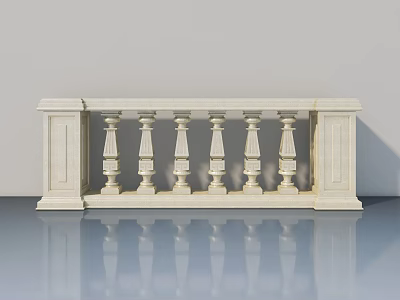 Modern White Swing Door With Classic Design For Home Interior Decoration 3d model