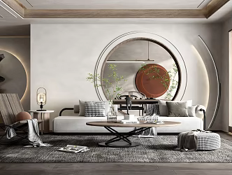 The Silent Living Room 3d model