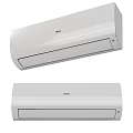 Haier Brand Wall Mounted Air Conditioners Featuring Sleek White Design