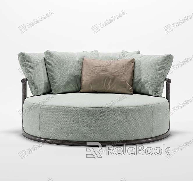 Modern Single Sofa Sofa model