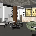 Luxury Wine Cellar Interior With Wine Bottles Display Shelves And Comfortable Seating Furniture