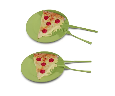 Modern Pizza Pizza 3d model