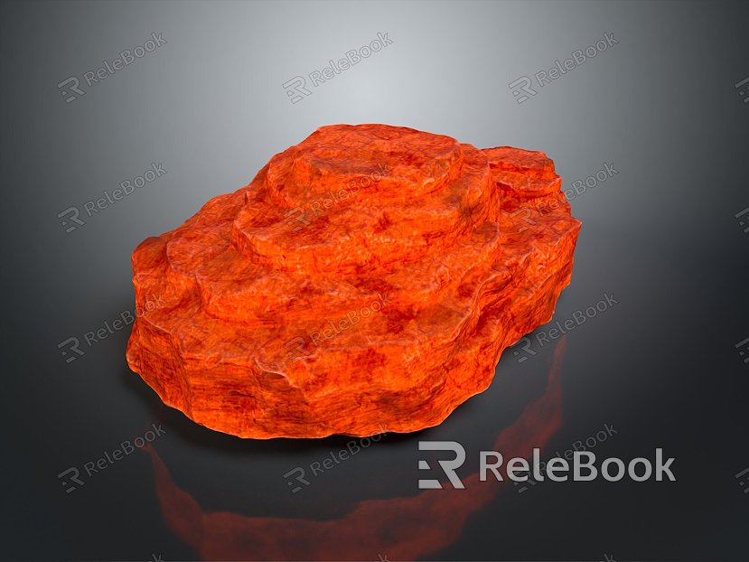 Rock Rock Block Rock Block Rock Specimen Boulder Big Stone Block Rock Stratum Rock Stratum Rock Stratum Rock model