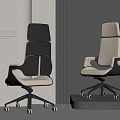 Modern Office Chair Boss Chair Conference Chair 3d model