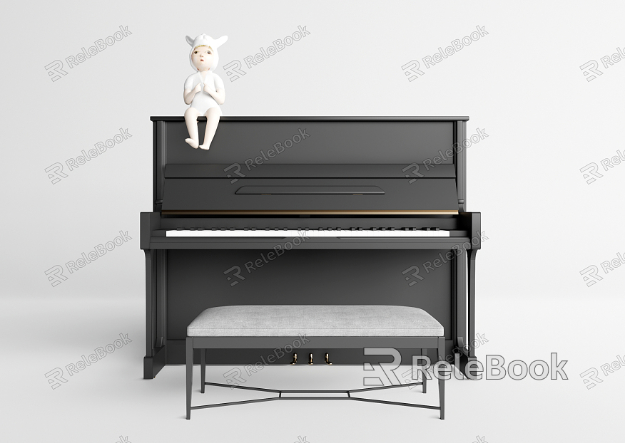 Modern Piano Simple Piano model