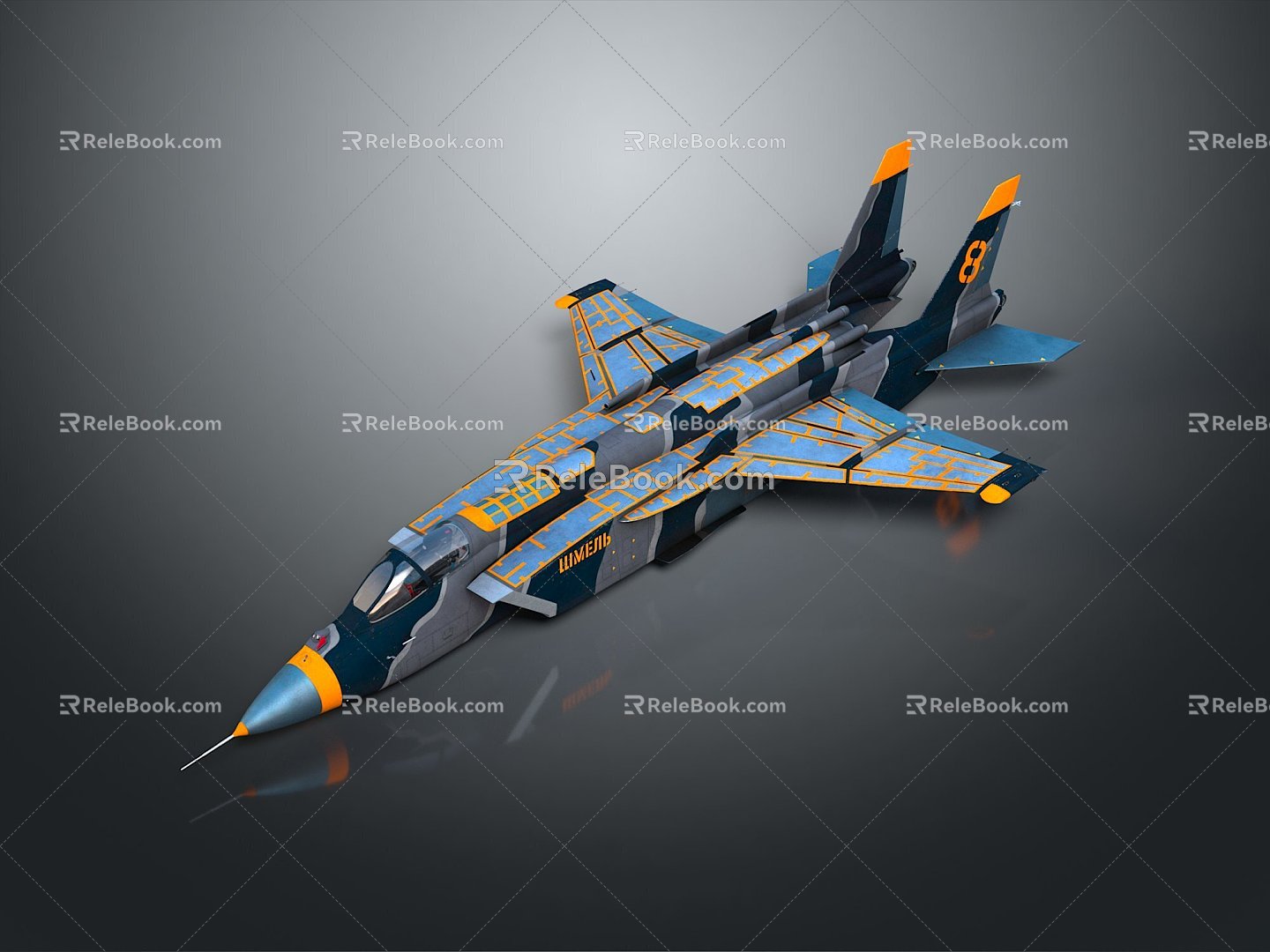 Modern Fighter Jacques Fighter Fighter 3d model