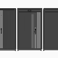 Three Different Modern Security Doors With Sleek Designs And Secure Locks
